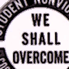 Founded in April 1960 in Raleigh, NC, the Student Non-violent Coordinating Committee (SNCC) helped to bring student activists together and to stimulate their efforts at fighting segregation.  SNCC was instrumental in staging sit-ins across the South in 1960.  These lapel pins were one way to show support for the students' efforts.